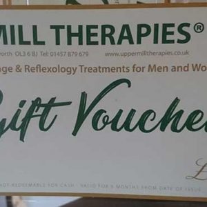 Uppermill Therapies Gift Voucher